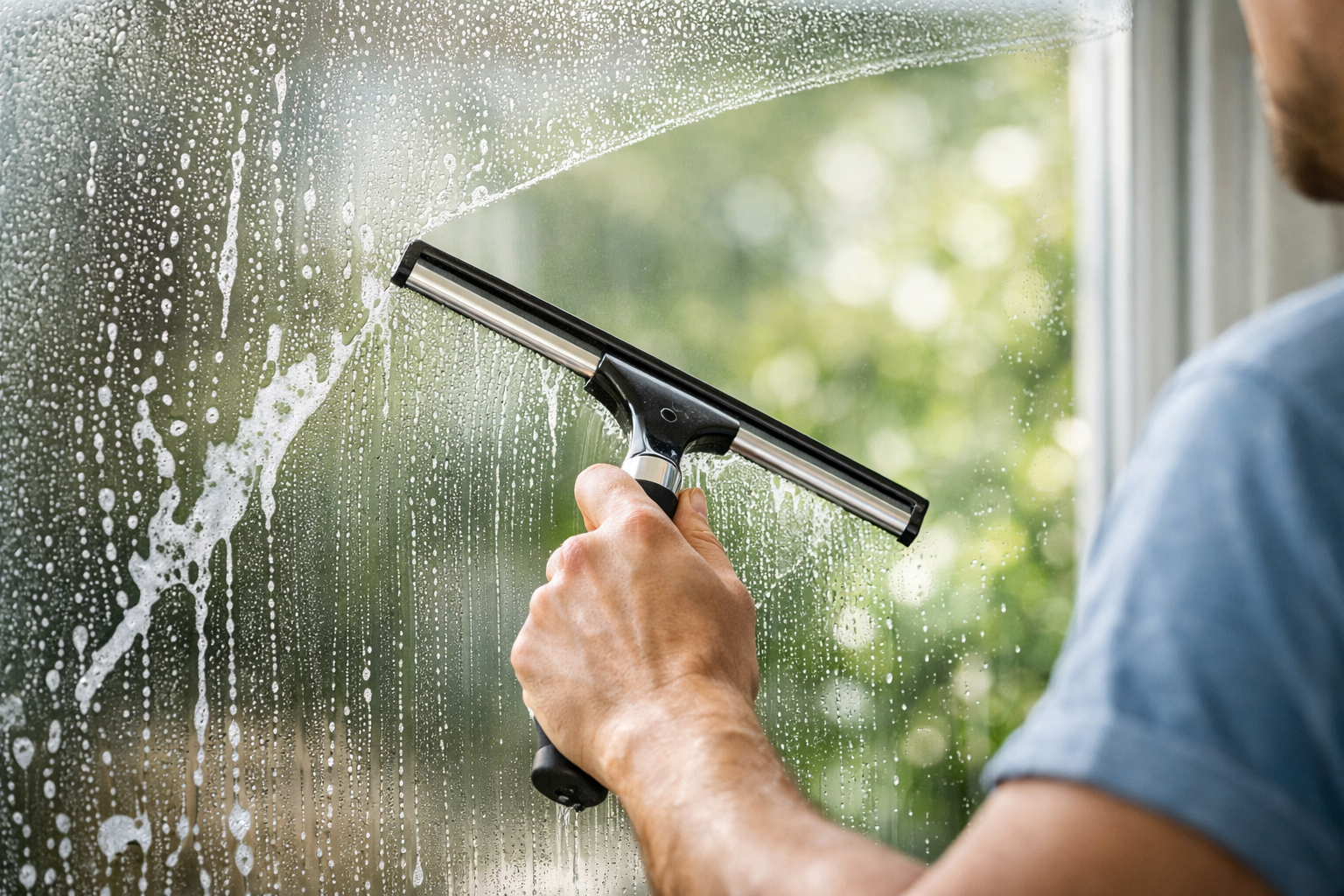 Aprenda como limpar vidros de forma eficaz